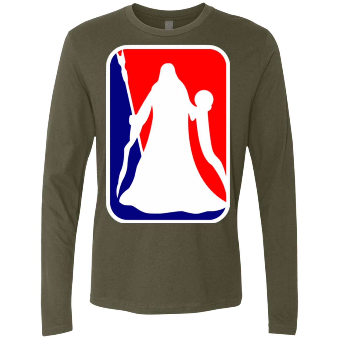 T-Shirts Military Green / Small National Wizards League 2 Men's Premium Long Sleeve