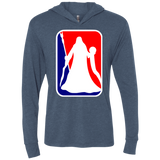 T-Shirts Indigo / X-Small National Wizards League 2 Triblend Long Sleeve Hoodie Tee