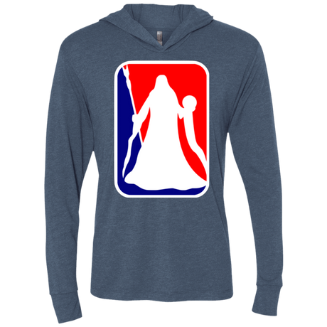 T-Shirts Indigo / X-Small National Wizards League 2 Triblend Long Sleeve Hoodie Tee