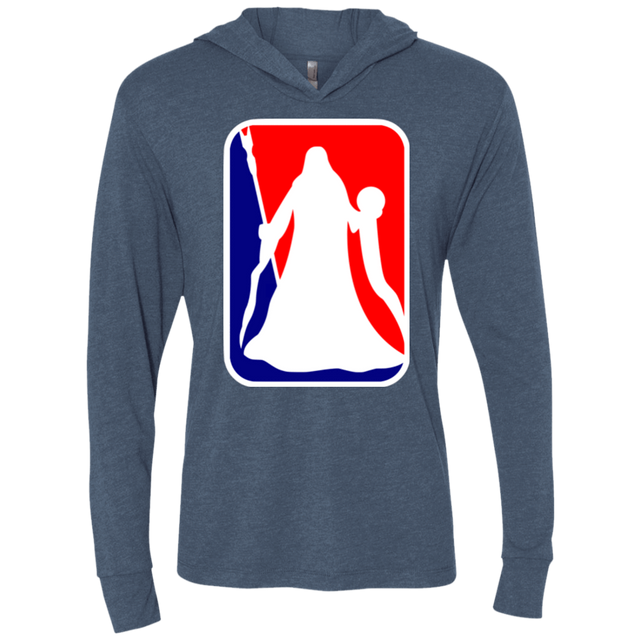 T-Shirts Indigo / X-Small National Wizards League 2 Triblend Long Sleeve Hoodie Tee
