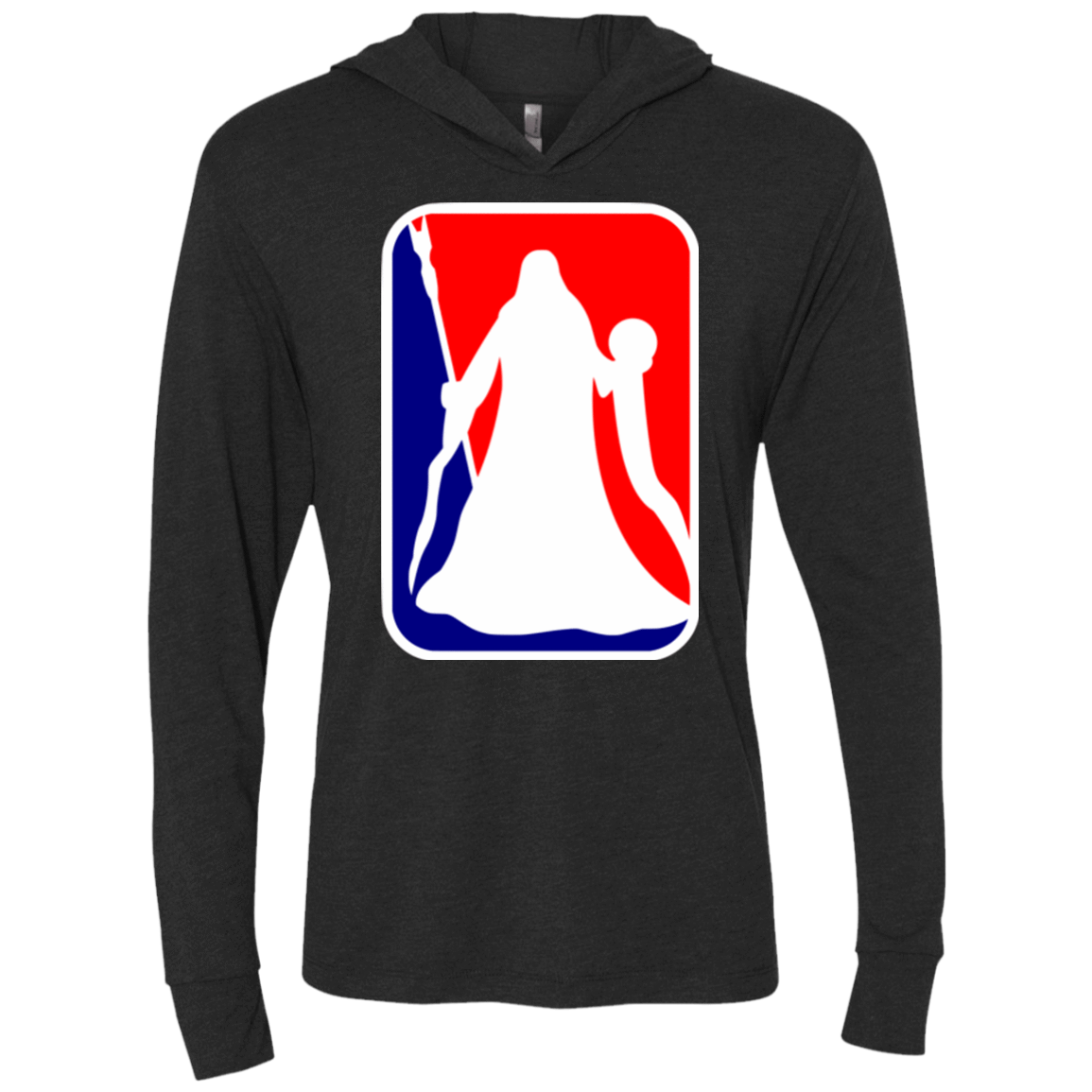 T-Shirts Vintage Black / X-Small National Wizards League 2 Triblend Long Sleeve Hoodie Tee
