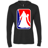 T-Shirts Vintage Black / X-Small National Wizards League 2 Triblend Long Sleeve Hoodie Tee