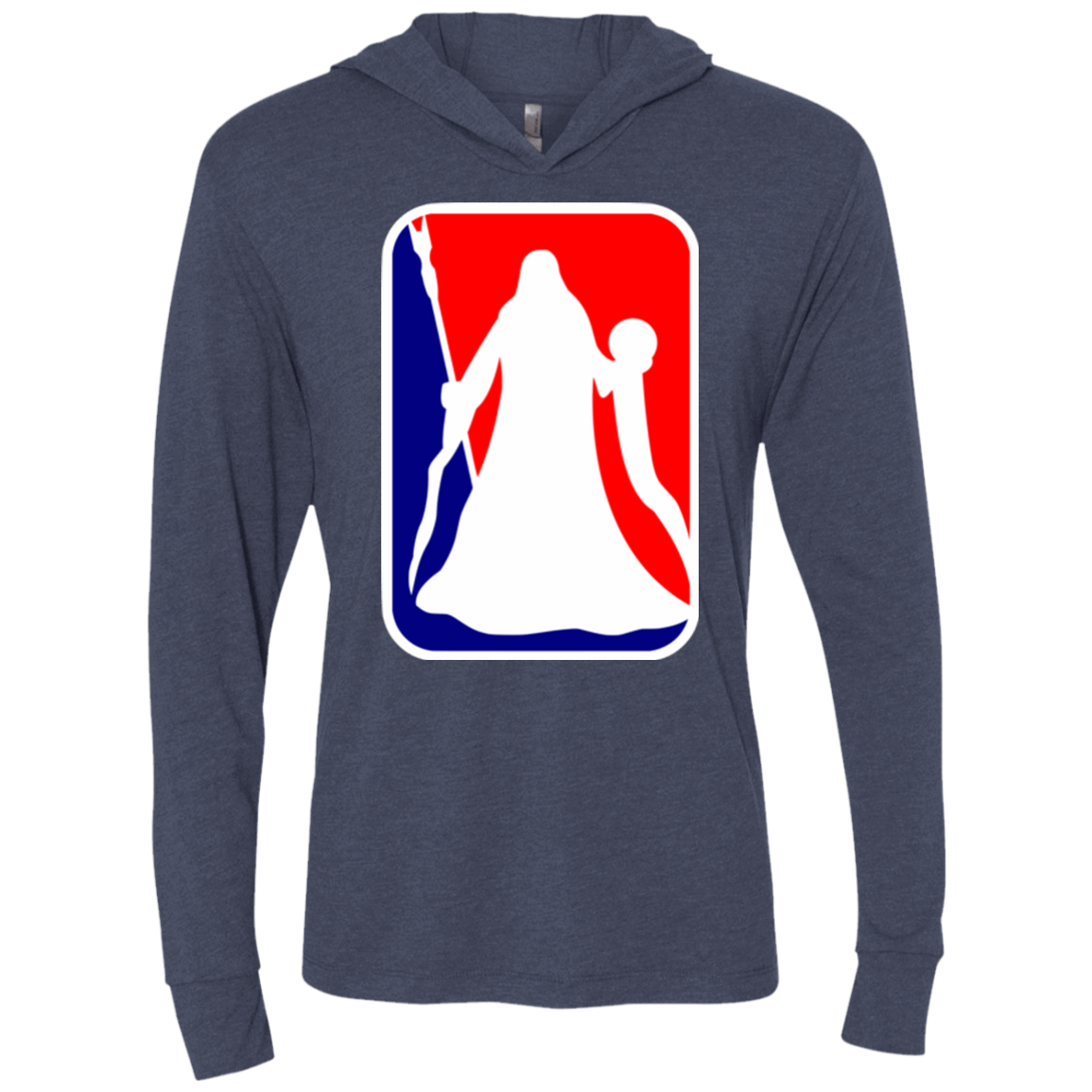 T-Shirts Vintage Navy / X-Small National Wizards League 2 Triblend Long Sleeve Hoodie Tee