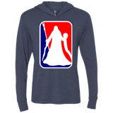 T-Shirts Vintage Navy / X-Small National Wizards League 2 Triblend Long Sleeve Hoodie Tee