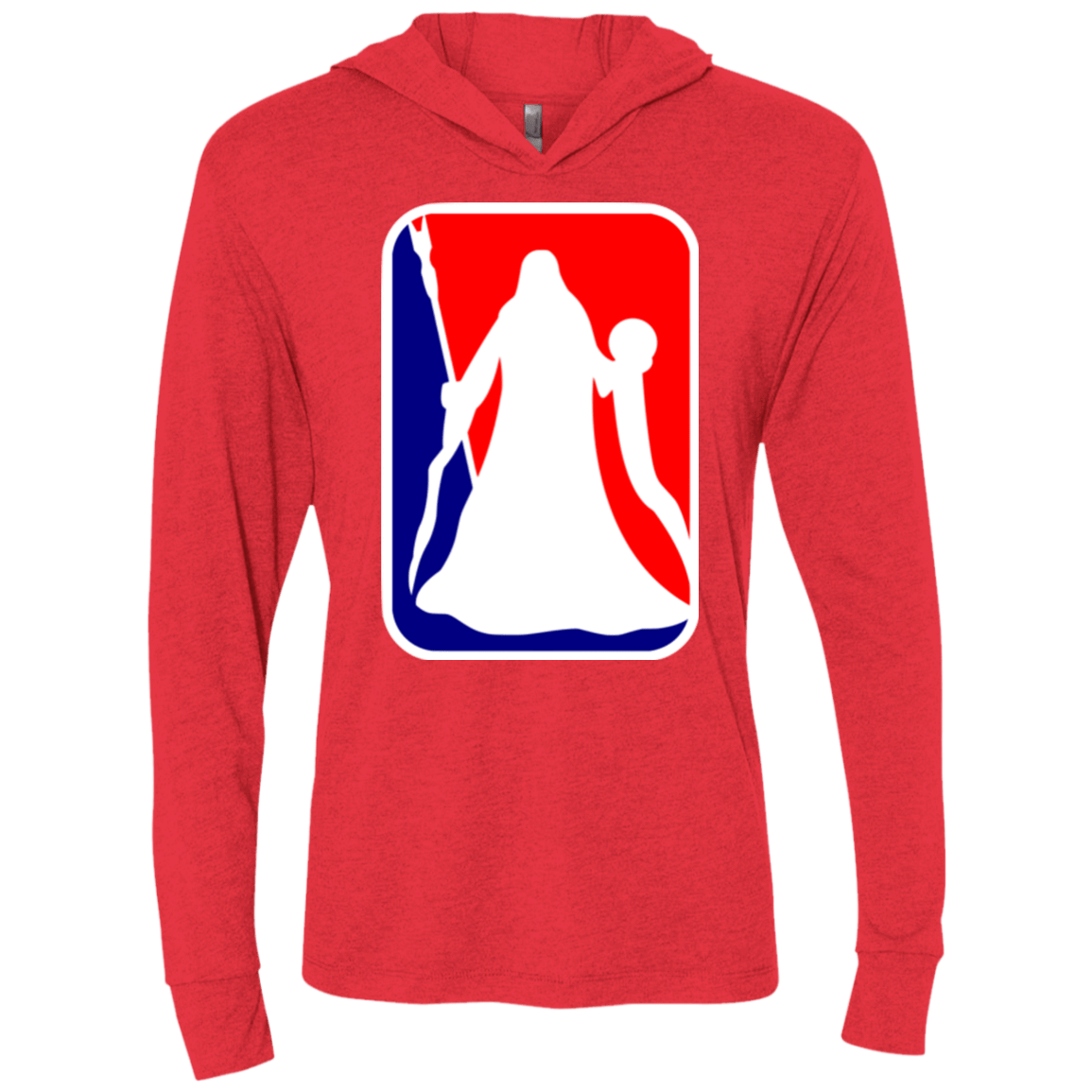 T-Shirts Vintage Red / X-Small National Wizards League 2 Triblend Long Sleeve Hoodie Tee