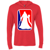 T-Shirts Vintage Red / X-Small National Wizards League 2 Triblend Long Sleeve Hoodie Tee