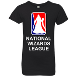 T-Shirts Black / YXS National Wizards League Girls Premium T-Shirt
