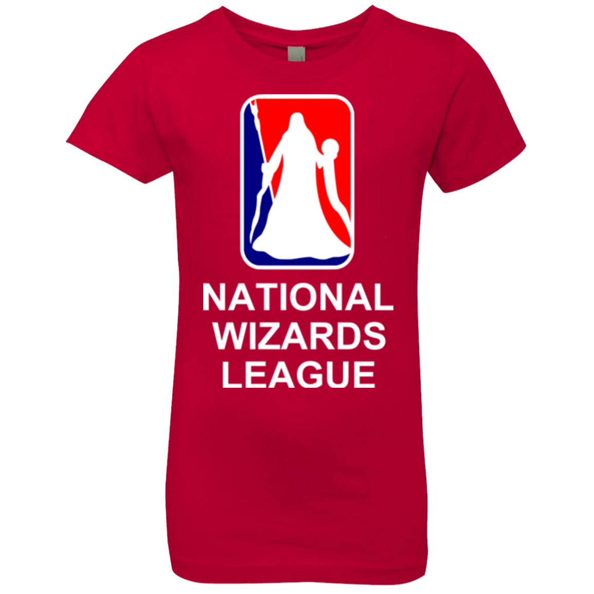 T-Shirts Red / YXS National Wizards League Girls Premium T-Shirt