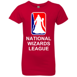 T-Shirts Red / YXS National Wizards League Girls Premium T-Shirt