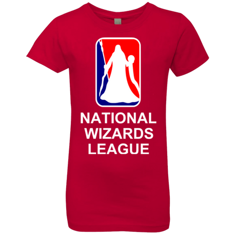 T-Shirts Red / YXS National Wizards League Girls Premium T-Shirt