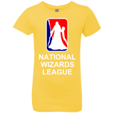 T-Shirts Vibrant Yellow / YXS National Wizards League Girls Premium T-Shirt