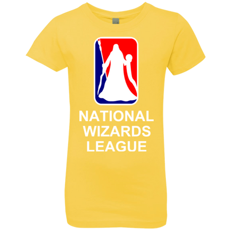 T-Shirts Vibrant Yellow / YXS National Wizards League Girls Premium T-Shirt