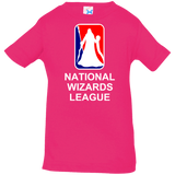 T-Shirts Hot Pink / 6 Months National Wizards League Infant Premium T-Shirt