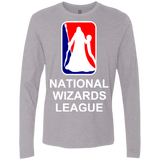 T-Shirts Heather Grey / Small National Wizards League Men's Premium Long Sleeve