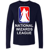 T-Shirts Midnight Navy / Small National Wizards League Men's Premium Long Sleeve