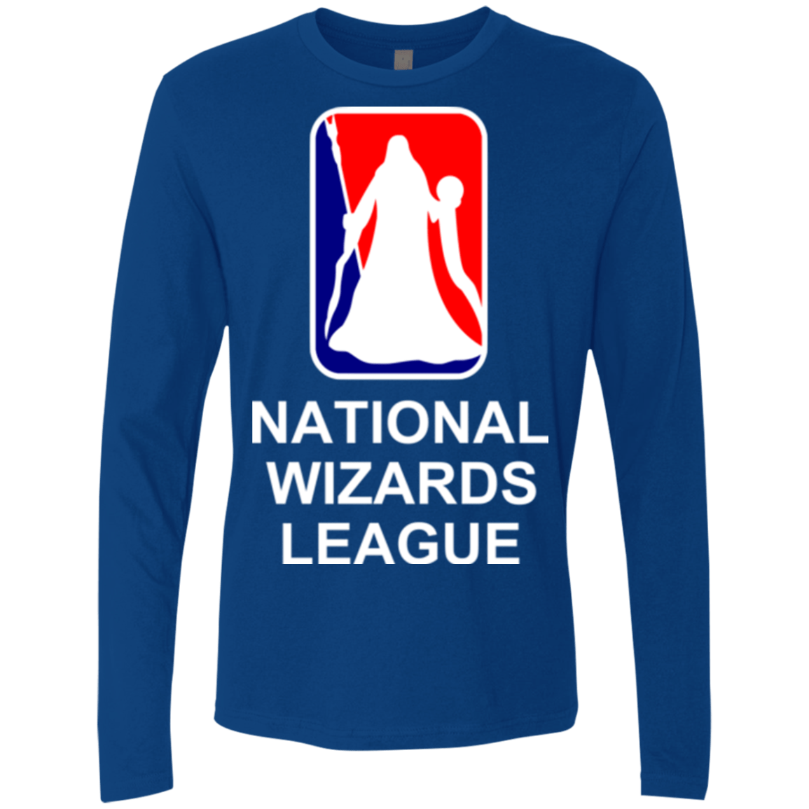 T-Shirts Royal / Small National Wizards League Men's Premium Long Sleeve