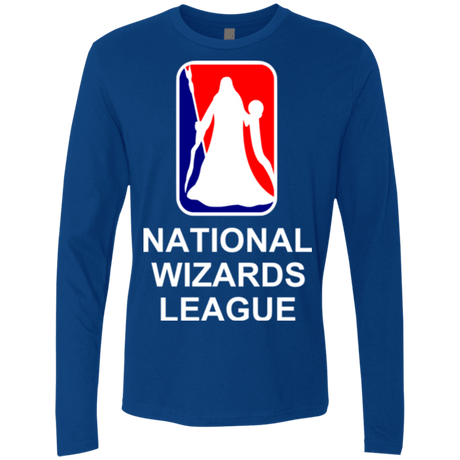 T-Shirts Royal / Small National Wizards League Men's Premium Long Sleeve