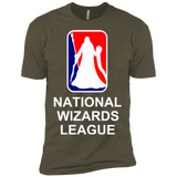 T-Shirts Military Green / X-Small National Wizards League Men's Premium T-Shirt