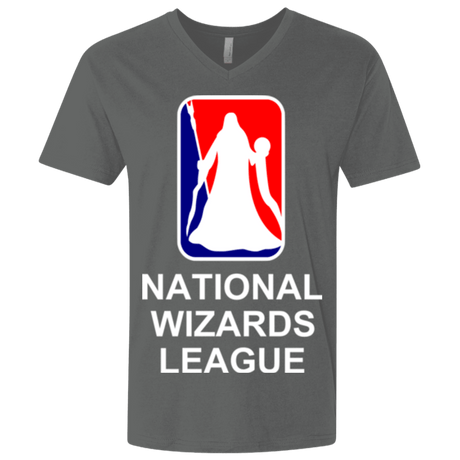 T-Shirts Heavy Metal / X-Small National Wizards League Men's Premium V-Neck