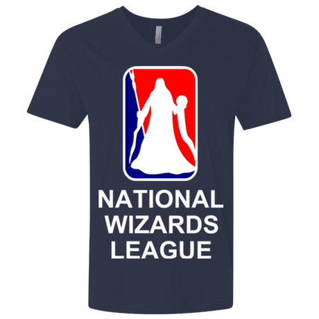 T-Shirts Midnight Navy / X-Small National Wizards League Men's Premium V-Neck