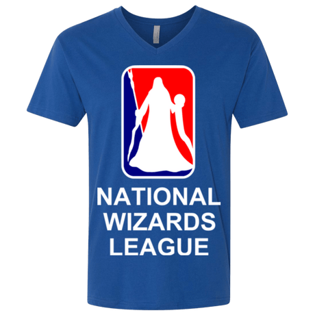 T-Shirts Royal / X-Small National Wizards League Men's Premium V-Neck