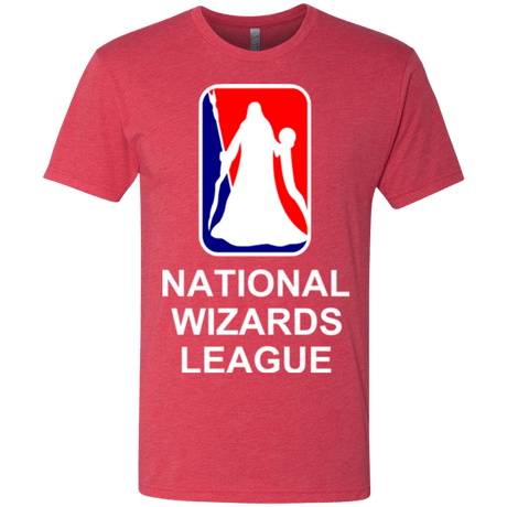 T-Shirts Vintage Red / Small National Wizards League Men's Triblend T-Shirt