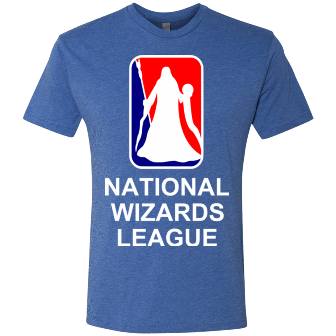T-Shirts Vintage Royal / Small National Wizards League Men's Triblend T-Shirt
