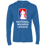 T-Shirts Vintage Royal / X-Small National Wizards League Triblend Long Sleeve Hoodie Tee