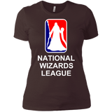 T-Shirts Dark Chocolate / X-Small National Wizards League Women's Premium T-Shirt