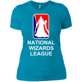 T-Shirts Turquoise / X-Small National Wizards League Women's Premium T-Shirt