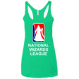 T-Shirts Envy / X-Small National Wizards League Women's Triblend Racerback Tank