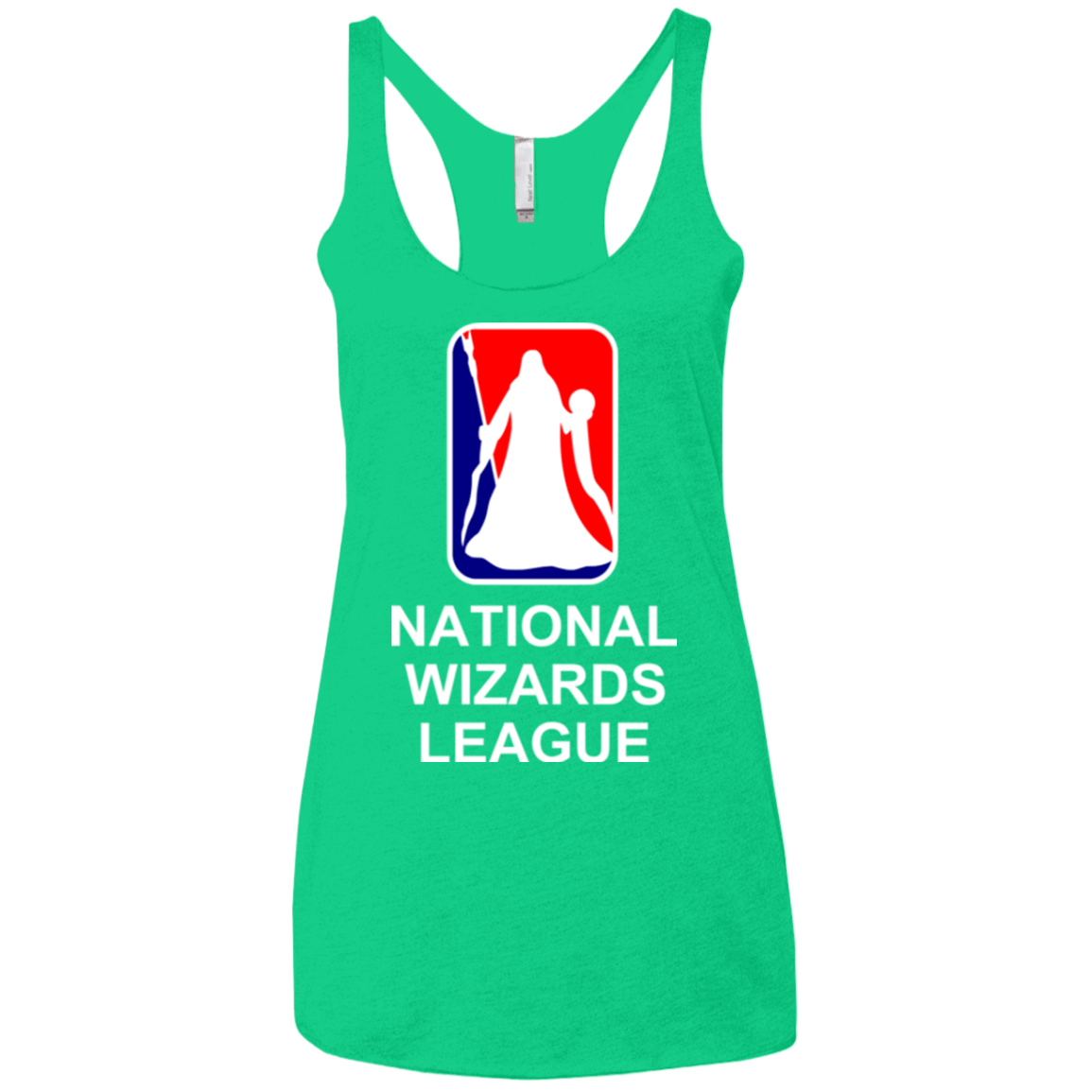 T-Shirts Envy / X-Small National Wizards League Women's Triblend Racerback Tank