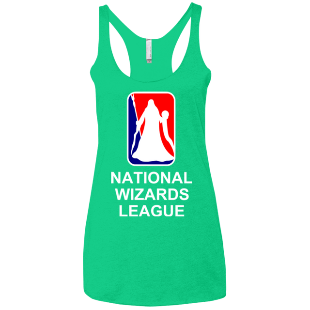 T-Shirts Envy / X-Small National Wizards League Women's Triblend Racerback Tank