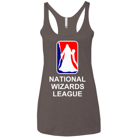 T-Shirts Macchiato / X-Small National Wizards League Women's Triblend Racerback Tank