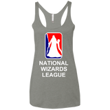 T-Shirts Venetian Grey / X-Small National Wizards League Women's Triblend Racerback Tank