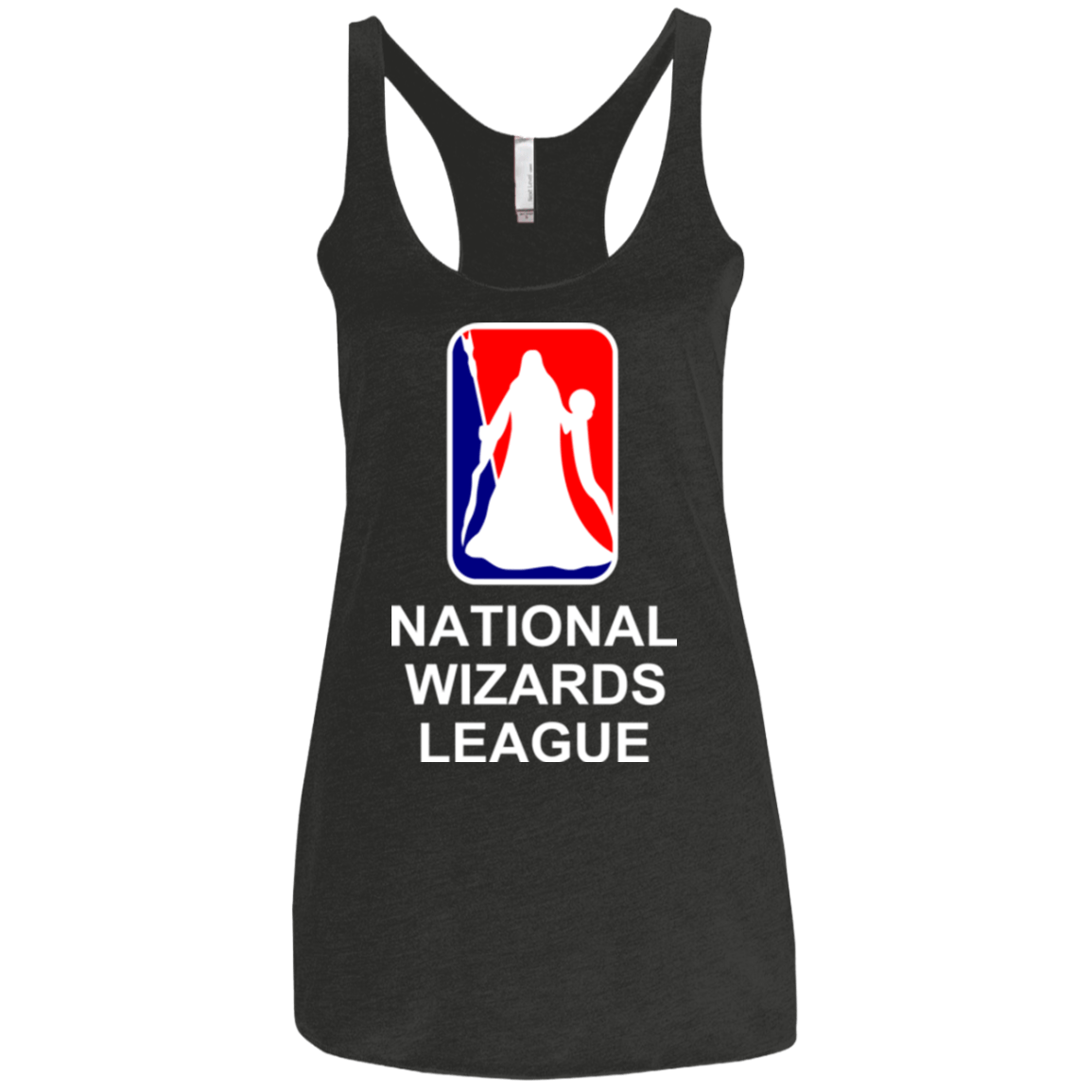 T-Shirts Vintage Black / X-Small National Wizards League Women's Triblend Racerback Tank
