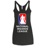 T-Shirts Vintage Black / X-Small National Wizards League Women's Triblend Racerback Tank