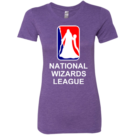 T-Shirts Purple Rush / Small National Wizards League Women's Triblend T-Shirt