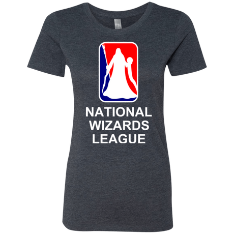T-Shirts Vintage Navy / Small National Wizards League Women's Triblend T-Shirt