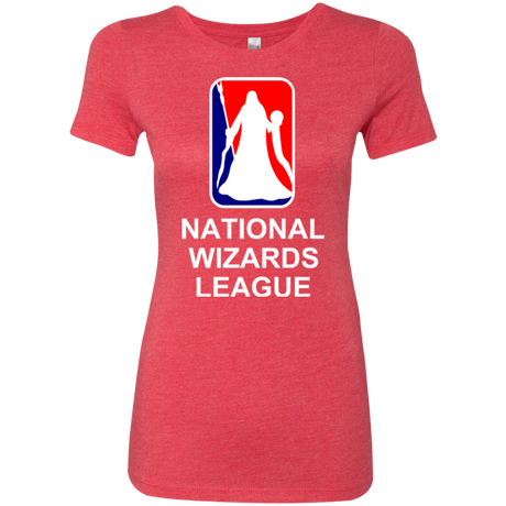 T-Shirts Vintage Red / Small National Wizards League Women's Triblend T-Shirt