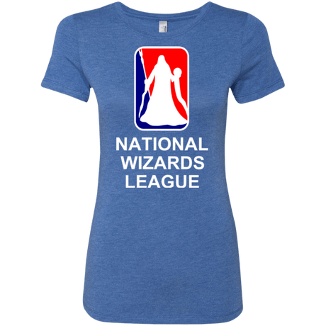 T-Shirts Vintage Royal / Small National Wizards League Women's Triblend T-Shirt
