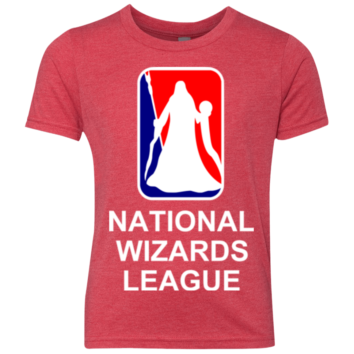 T-Shirts Vintage Red / YXS National Wizards League Youth Triblend T-Shirt