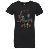 T-Shirts Black / YXS Nature Timestee Girls Premium T-Shirt