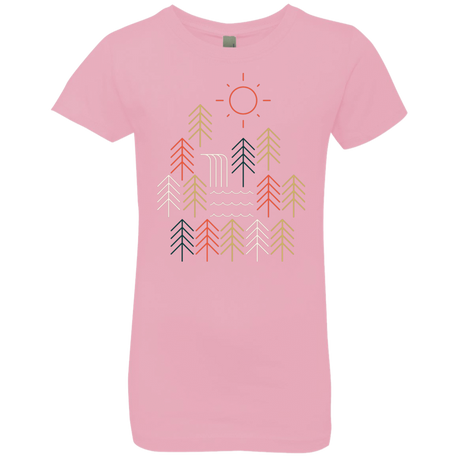 T-Shirts Light Pink / YXS Nature Timestee Girls Premium T-Shirt
