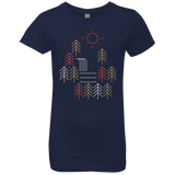 T-Shirts Midnight Navy / YXS Nature Timestee Girls Premium T-Shirt