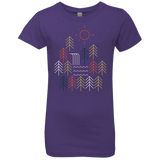 T-Shirts Purple Rush / YXS Nature Timestee Girls Premium T-Shirt