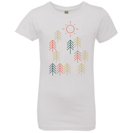 T-Shirts White / YXS Nature Timestee Girls Premium T-Shirt
