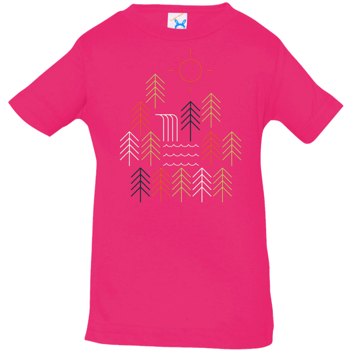 T-Shirts Hot Pink / 6 Months Nature Timestee Infant Premium T-Shirt