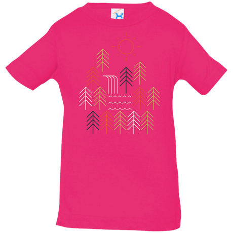 T-Shirts Hot Pink / 6 Months Nature Timestee Infant Premium T-Shirt