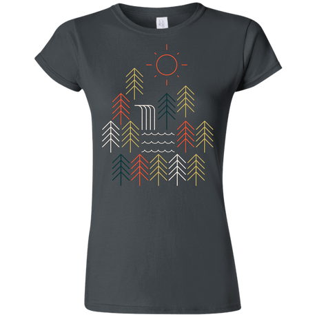 T-Shirts Charcoal / S Nature Timestee Junior Slimmer-Fit T-Shirt